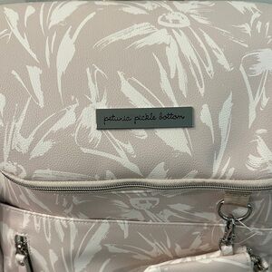Petunia Pickle Bottom Blush Floral Print Backpack